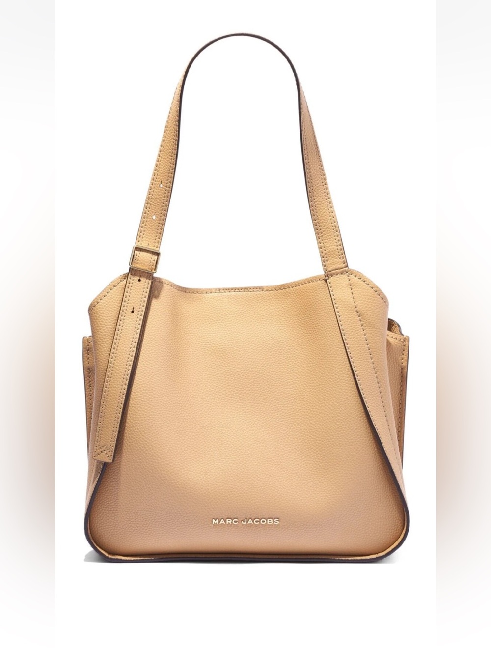 Marc Jacobs The Director Women's Leather Tote Shoulder Bag Purse in Tan